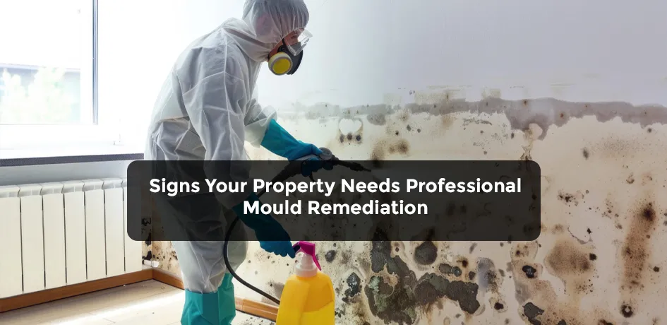 Signs Your Property Needs Professional Mould Remediation